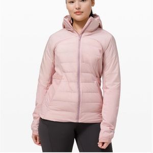Down for it all, light pink Lululemon Coat. Gently used and in great condition.